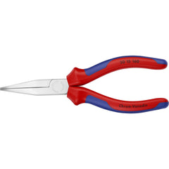 Long Nose Pliers; Pliers Type: Flat Nose Pliers; Jaw Texture: Serrated; Jaw Length (Inch): 1-53/64; Jaw Width (Inch): 21/32