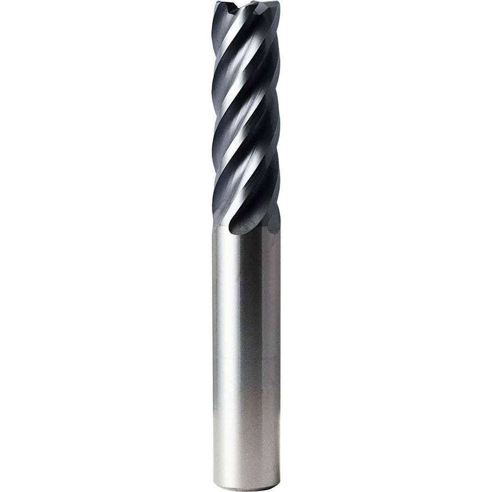 Square End Mill: 5/8" Dia, 1-7/8" LOC, 5 Flute, Solid Carbide