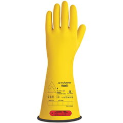 Rubber Linesman Gloves: Activarmr RIG014YBSC, Class 0, Size Large & X-Large, 14" Long