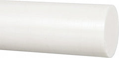 Plastic Rod: Polyester (Polybutylene Terephthalate), 8' Long, 5/8" Dia, Natural