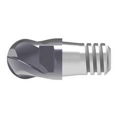 Ball End Mill Heads; Mill Diameter (mm): 10.00; Mill Diameter (Decimal Inch): 0.4000; Length of Cut (mm): 7.5000; Connection Type: SAM