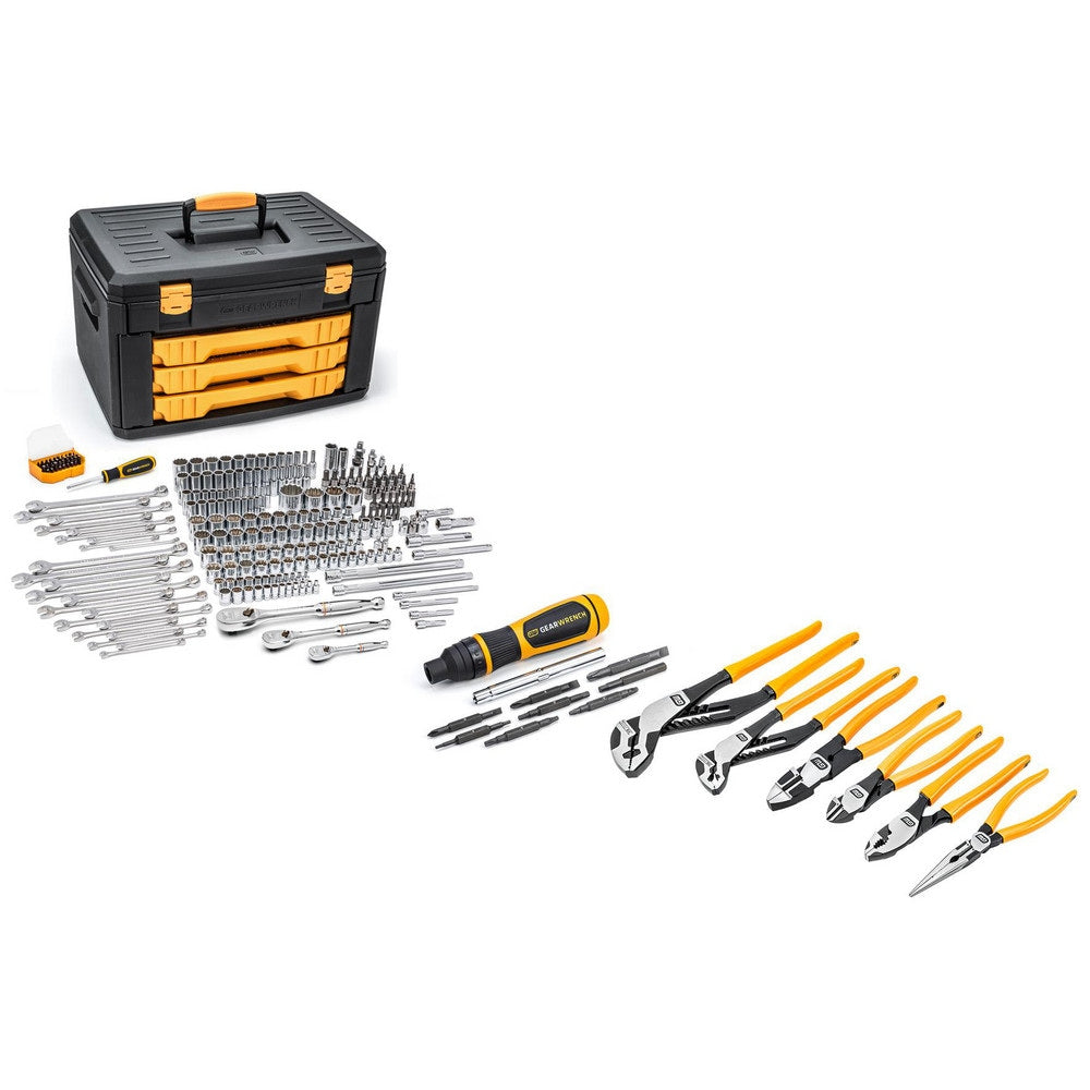 Combination Hand Tool Set: 250 Pc, Master Tool Set