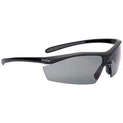 Safety Glasses: Platinum & Anti-Fog & Anti-Scratch, Polycarbonate, Polarized Smoke Lenses, Half-Framed