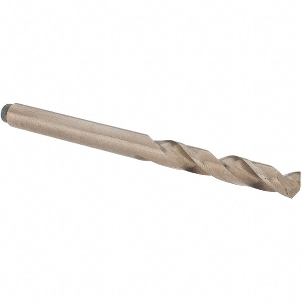 Screw Machine Length Drill Bit: 5/32" Dia, 135 deg Point, High-Speed Steel