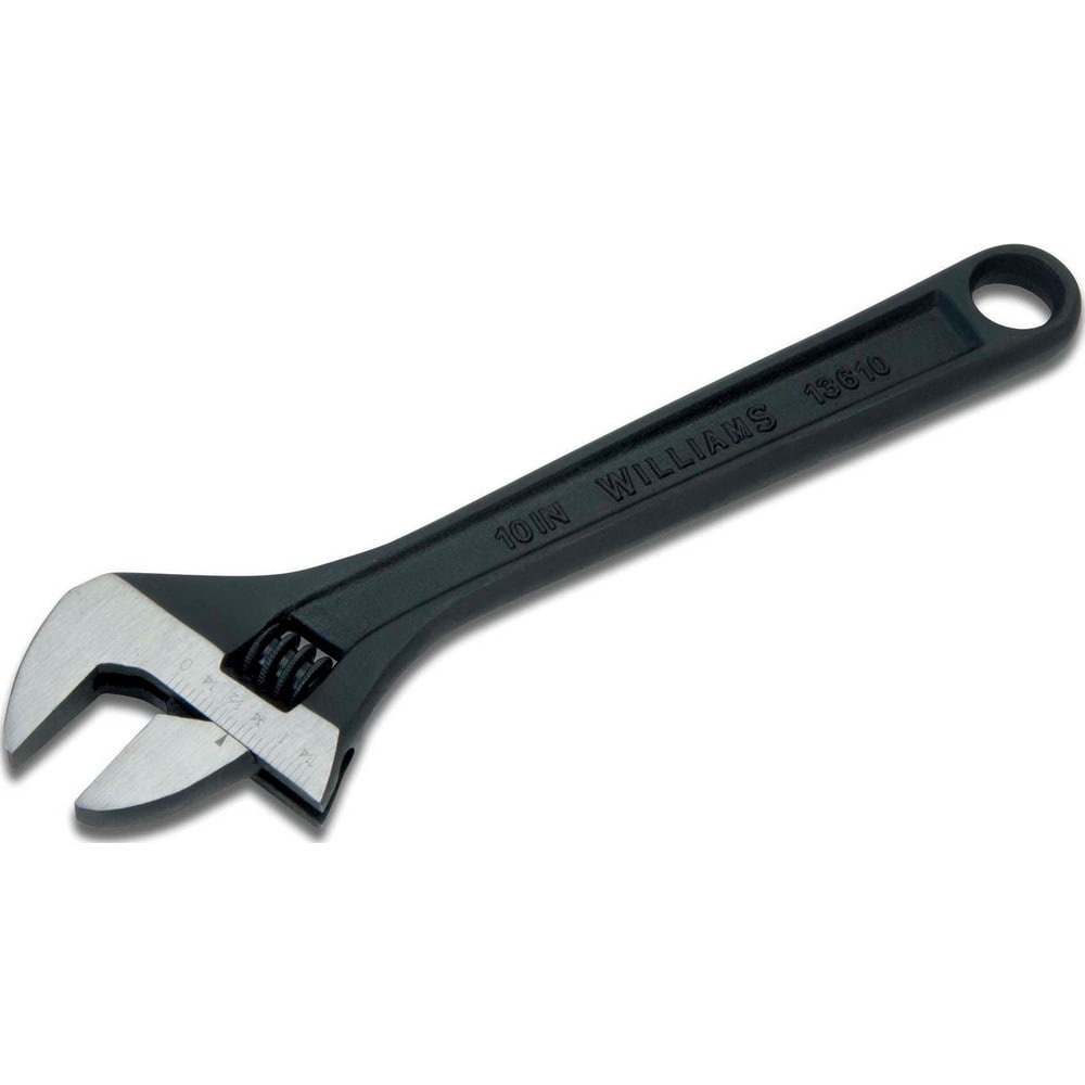 Adjustable Wrench: 15" OAL, 2" Jaw Capacity