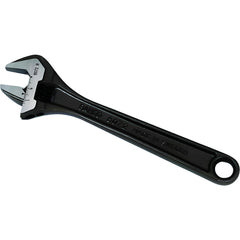 Adjustable Wrench: 6" OAL, 3/4" Jaw Capacity