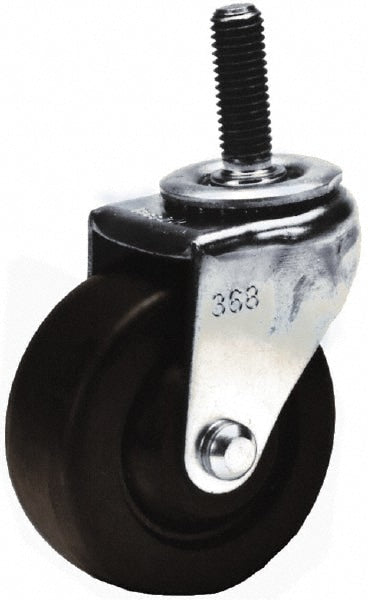 2" Diam x 13/16" Wide x 2-5/8" OAH Stem Mount Swivel Caster