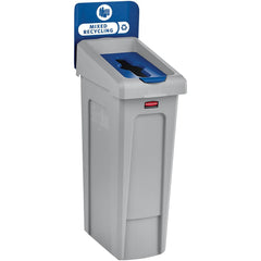 SLIM JIM RECYCLING STATION 1-STREAM MIXED RECYCLING, 23 GAL