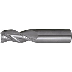 Square End Mill: 1" Dia, 1-1/2" LOC, 3 Flute, Solid Carbide