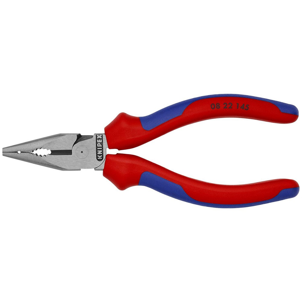 Long Nose Pliers; Pliers Type: Cutting, Combination Needle Nose; Jaw Texture: Serrated; Jaw Length (Inch): 1-37/64; Jaw Width (Inch): 1-37/64