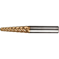 Ball End Mill: 6.00 mm Dia, 42.00 mm LOC, 6 Flute, Solid Carbide