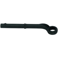 Offset Tubular Box End Wrench: 1-3/4", 12 Point, Single End