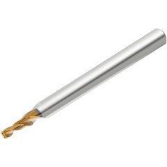 Micro Drill Bit: 2.80 mm Dia, (0.1102"), 139 deg, Solid Carbide