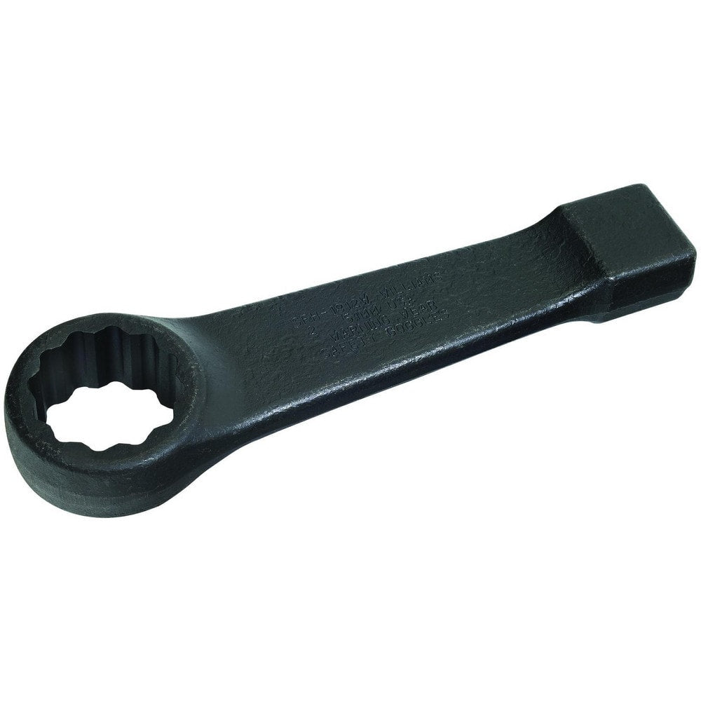 Striking Box End Wrench: 2-1/16", 12 Point, Single End