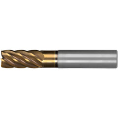 Corner Radius End Mill: 20 mm Dia, 38.00 mm LOC, 0.50 mm Radius, 6 Flute, Solid Carbide