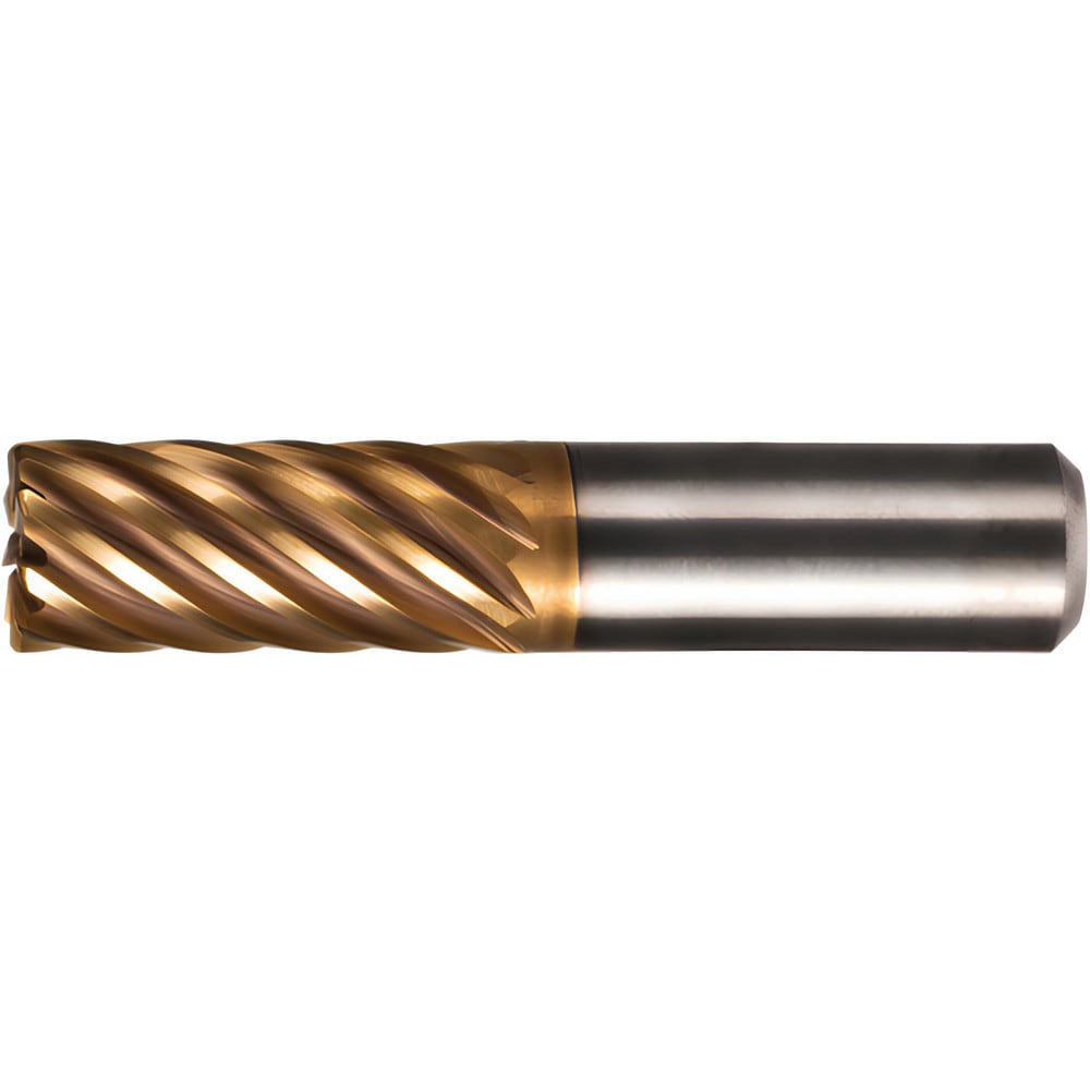 Corner Radius End Mill: 20 mm Dia, 40.00 mm LOC, 1.00 mm Radius, 15 Flute, Solid Carbide