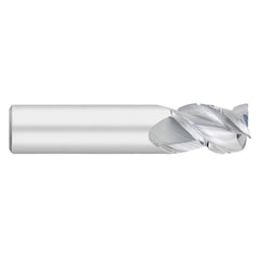 Corner Radius End Mill: 5/16" Dia, 1/2" LOC, 0.0600" Radius, 3 Flute, Solid Carbide