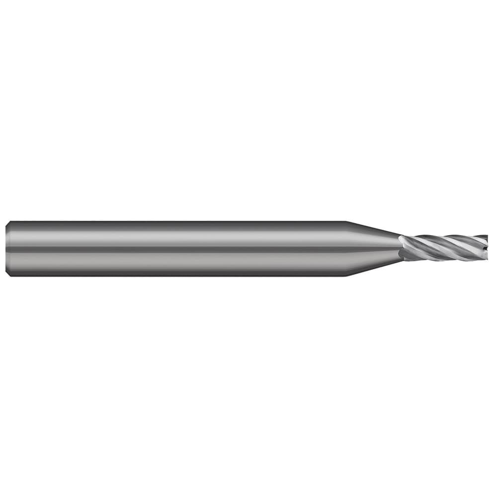 Square End Mill: 0.50 mm Dia, 5 Flute, Solid Carbide