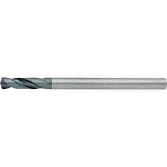 Jobber Drill: 3.30 mm Dia, 140 deg Point, Solid Carbide