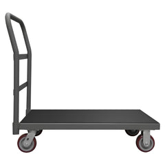 Platform Truck: Steel, 7-7/8" High, 48" Long, 24" Wide