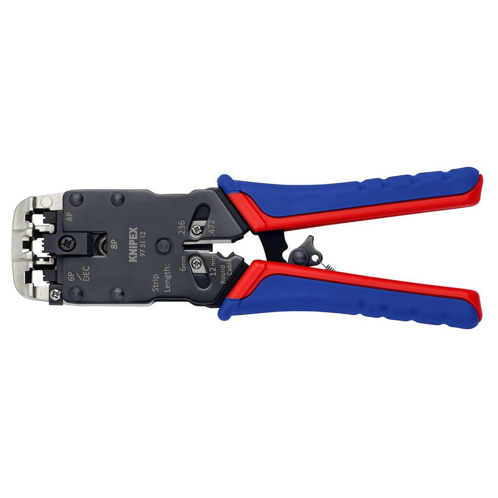 Crimpers; Handle Style: Comfort Grip; Crimper Type: Crimping Pliers; Maximum Wire Gauge: 20; Handle Material: Comfort Grip