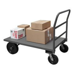 Platform Truck: Steel, 13-5/8" High, 60" Long, 30" Wide