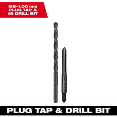 Tap & Drill Sets; Maximum Drill Size (Wire): #9