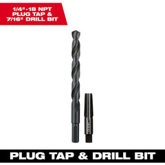 Tap & Drill Sets; Maximum Drill Size (Fractional Inch): 7/16