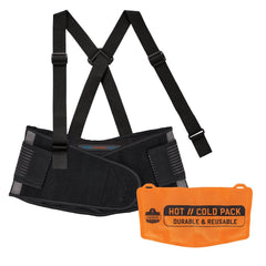 Back Supports; Type: Cold/Heat Therapy; Support Type: Back Support; Closure Type: Hook & Loop; Belt Material: Spandex; Size: X-Large; Material: Spandex; Fits Minimum Waist Size (Inch): 38; Belt Width (Inch): 8.5