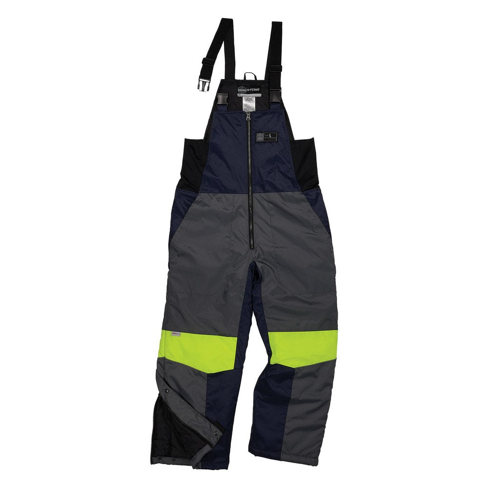 Coveralls & Overalls; Garment Style: Bib Overalls; Size: 2X-Large; Color: Navy; Material: Polyester; Hazardous Protection Level: No; Cuff Style: Knit; Ankle Style: Knit