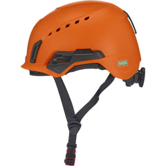 Rescue Helmet:  Ratchet Adjustment,  4-Point Suspension,  ABS