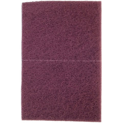 Hand Sanding Pad: 6" Wide, 9" OAL, Aluminum Oxide, Very Fine Grade