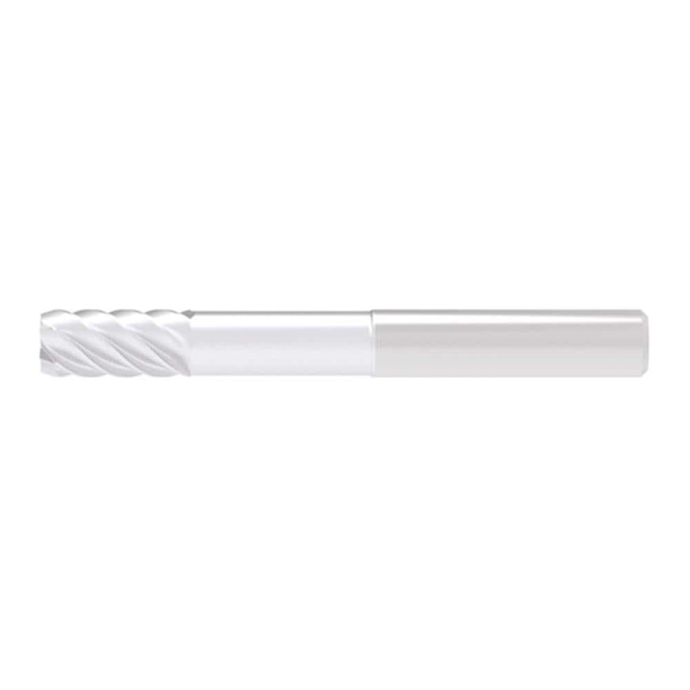 Square End Mill: 6 Flute, Solid Carbide