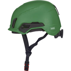 Rescue Helmet:  Ratchet Adjustment,  4-Point Suspension,  ABS