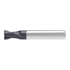 Square End Mill: 2 Flute, Solid Carbide