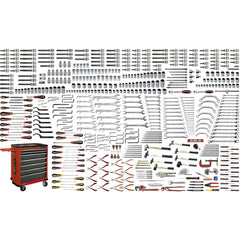 Combination Hand Tool Set: 500 Pc, Universal Set