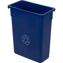 Trash Cans & Recycling Containers; Product Type: Recycling Container; Type: Recycle Waste Container; Container Capacity: 15.00; Container Shape: Rectangle; Lid Type: No Lid; Container Material: Polyethylene; Color: Blue; Material: Polyethylene