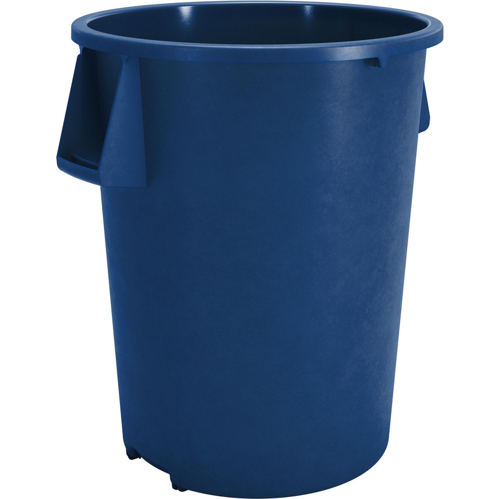 Trash Cans & Recycling Containers; Product Type: Trash Can; Type: Waste Bin Trash Container; Container Capacity: 55.00; Container Shape: Round; Lid Type: No Lid; Container Material: Polyethylene; Color: Blue; Material: Polyethylene