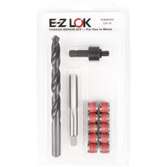 Thread Repair Kits; Kit Type: Thread Repair; Insert Thread Size (Inch): 3/8-16; Includes Drill: Yes; Includes Tap: Yes; Includes Installation Tool: Yes; Includes Tang Removal Tool: No