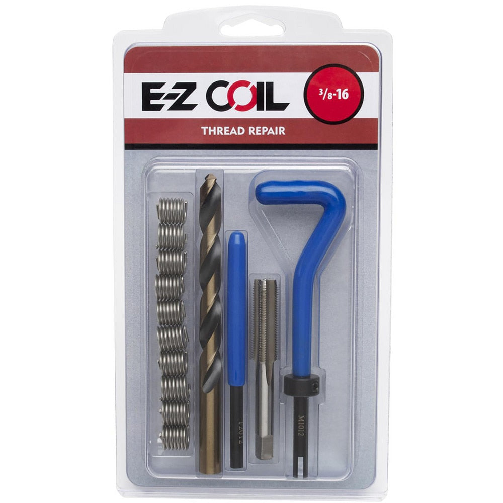 Thread Repair Kits; Kit Type: Thread Repair; Insert Thread Size (mm): M16x2; Includes Drill: Yes; Includes Tap: Yes; Includes Installation Tool: Yes; Includes Tang Removal Tool: Yes; Insert Length (mm): 16.00