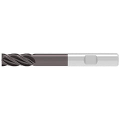 Square End Mill: 4 Flute, Solid Carbide