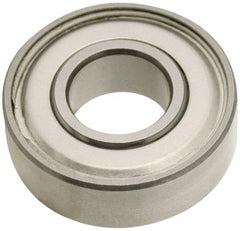 Miniature Ball Bearing: 5 mm Bore Dia, 16 mm OD, 5 mm OAW