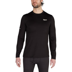 Shirts; Garment Style: Base Layer, General Purpose; Garment Type: Warming, Cold Weather, General Purpose, Shirt, Washable; Size: Large; Color: Black; Material: Polyester; Chest Size (Inch): 42 to 44