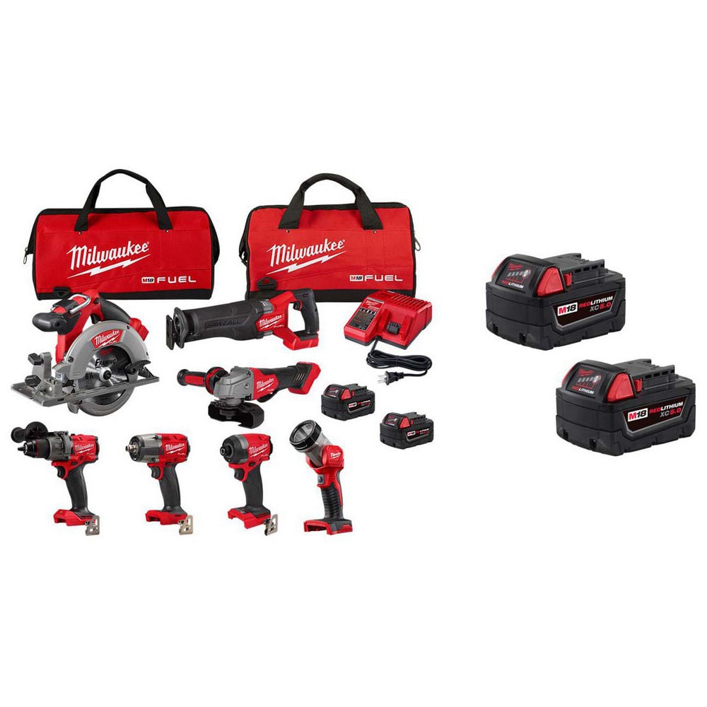 18.00 Volt Cordless Tool Combination Kit