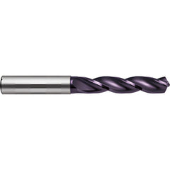 Jobber Drill: 4.04 mm Dia, 130 deg Point, Solid Carbide