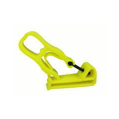 Glove Clip With Belt Slot, Plastic, Lime, 1 Pair