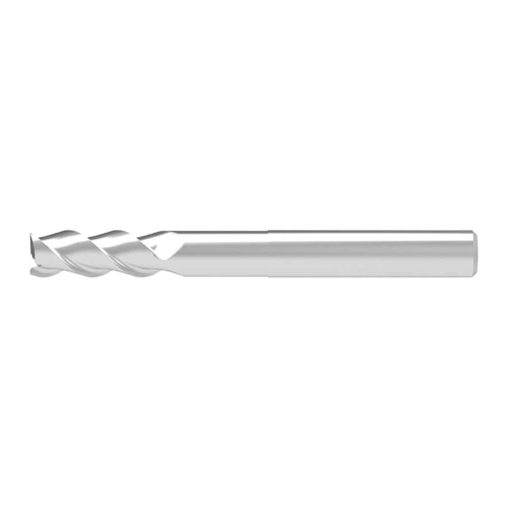 Square End Mill: 14.00 mm Dia, 36.00 mm LOC, 3 Flute, Solid Carbide