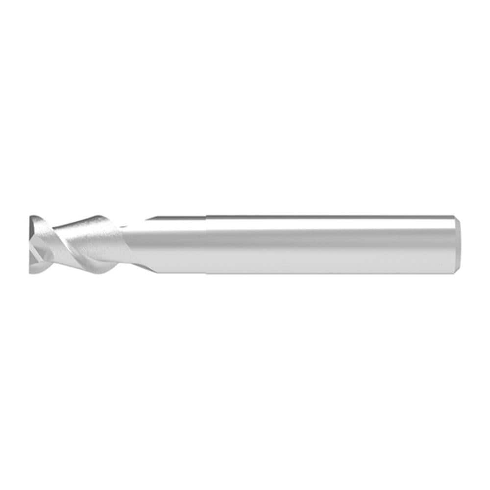 Square End Mill: 20.00 mm Dia, 32.00 mm LOC, 2 Flute, Solid Carbide