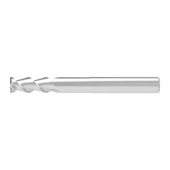 Square End Mill: 16.00 mm Dia, 41.00 mm LOC, 2 Flute, Solid Carbide