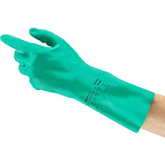 Chemical Resistant Gloves: AlphaTEC&trade; 58-009, Nitrile-Coated, Nitrile, Unsupported, General Purpose Chemical-Resistant